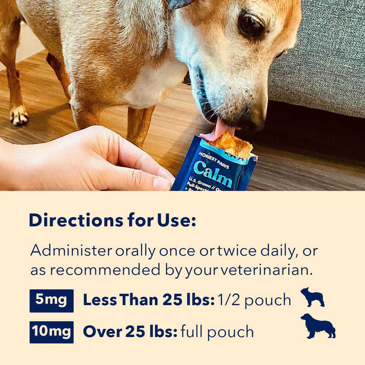 Honest paws calming clearance